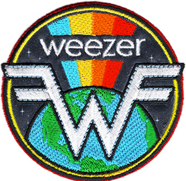 Weezer "Earth Rainbow" Patch
