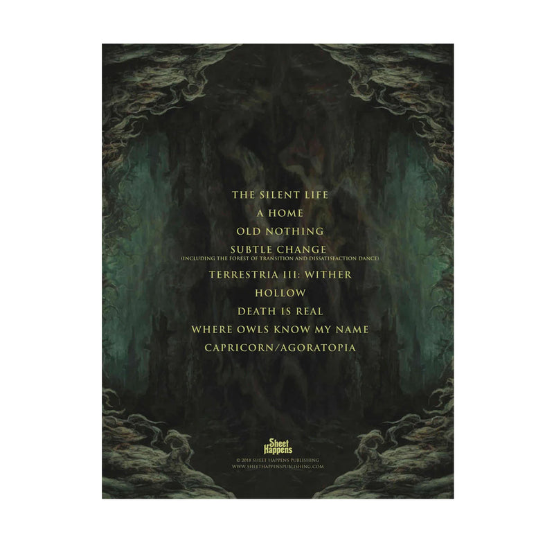 Rivers of Nihil "Where Owls Know My Name Tab Book" Paperback Book