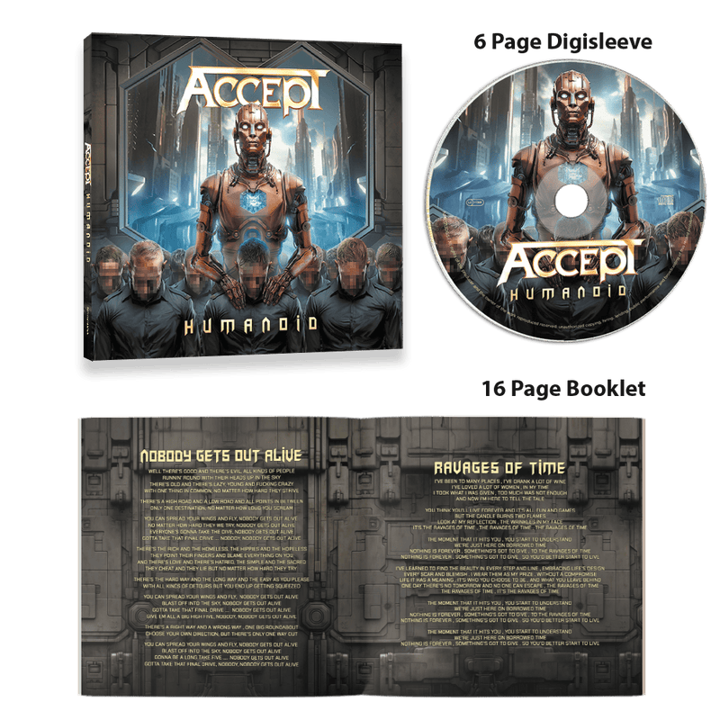 Accept "Accept - Humanoid / CD" CD