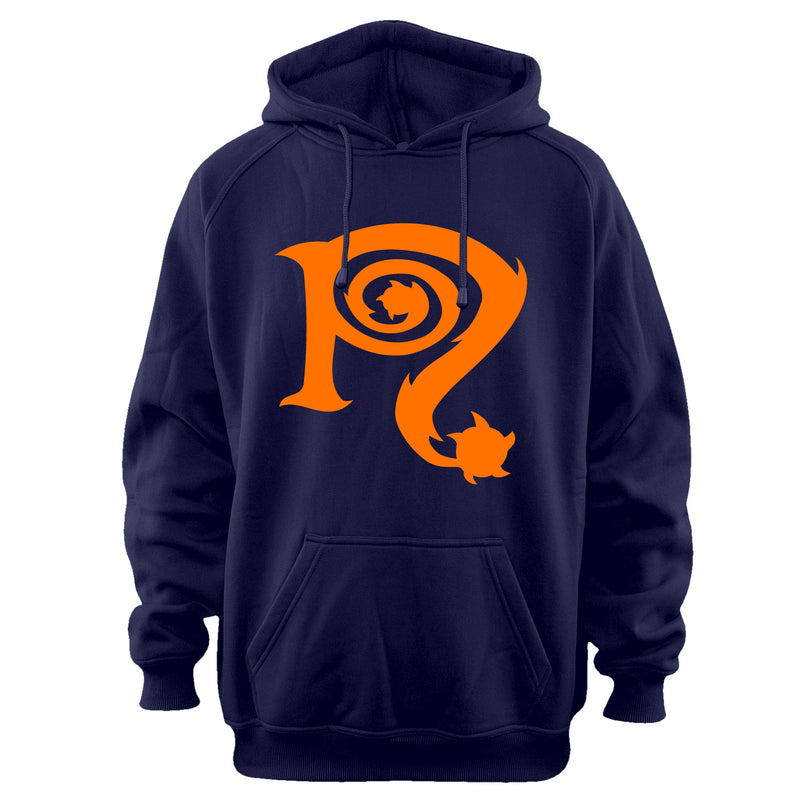 Necro "N Logo (Orange/Navy)" Pullover Hoodie