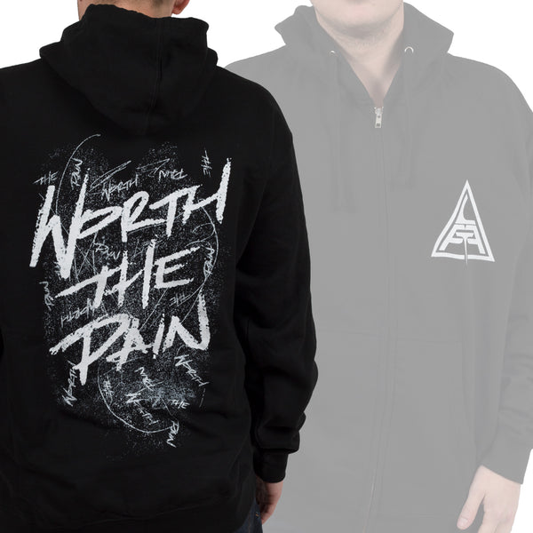 Letters From the Fire "Worth The Pain" Zip Hoodie