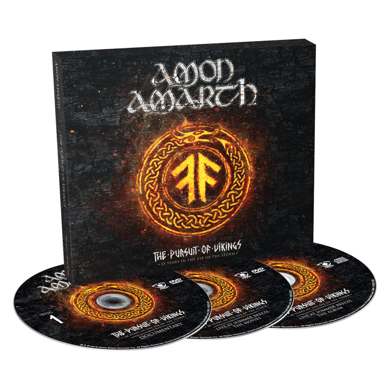 Amon Amarth "The Pursuit of Vikings: 25 Years in the Eye of the Storm" 2xDVD/CD