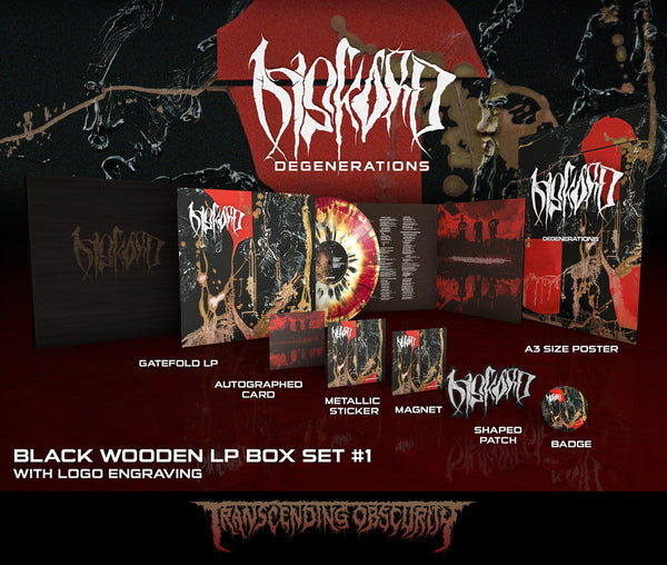 Diskord "Degenerations Wooden LP Box" Limited Edition 12"