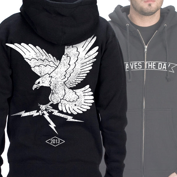 Saves The Day "Eagle" Zip Hoodie