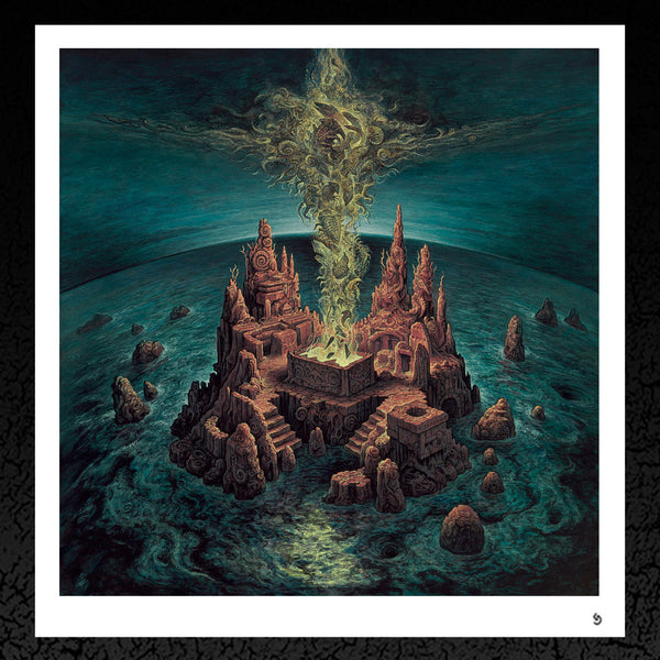 Dan Seagrave "Burial Invocation. Album cover" Collector's Edition Prints