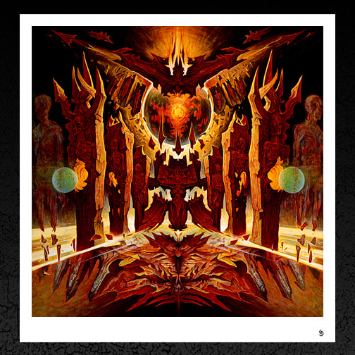 Dan Seagrave "Decrepit Birth. (Polarity) Album Cover" Prints
