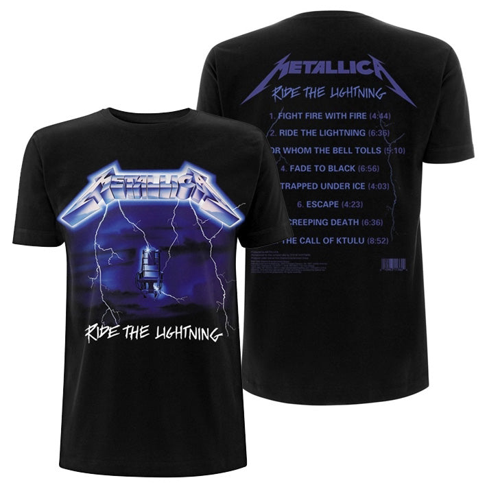Metallica "Ride The Lightening Tracks" T-Shirt