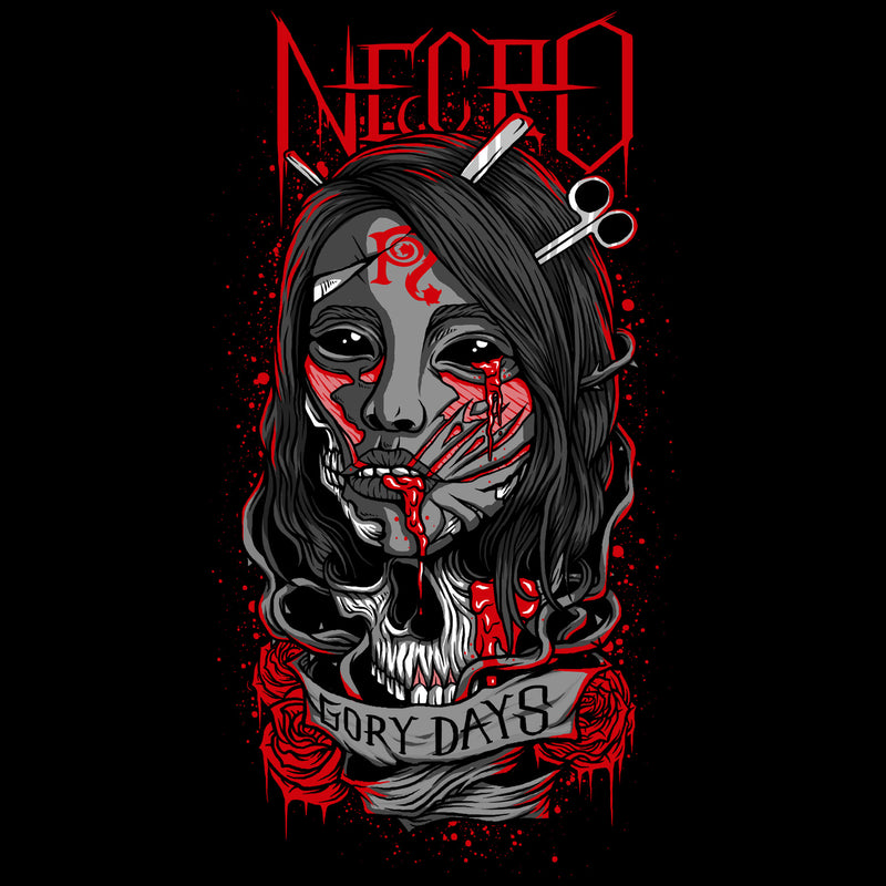 Necro "Gory Days Bloody Roses" T-Shirt