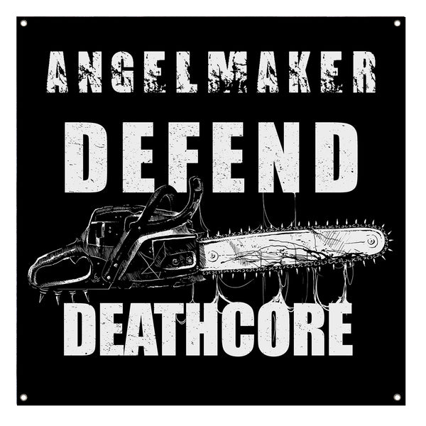 AngelMaker "Defend Deathcore" Flag