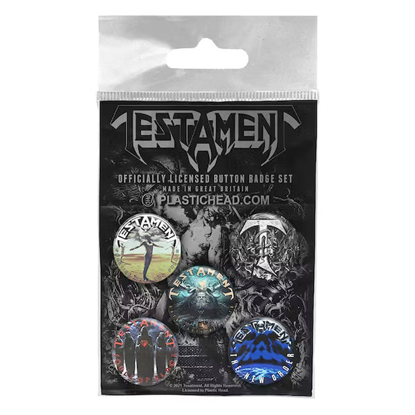 Testament "Badge Set" Button