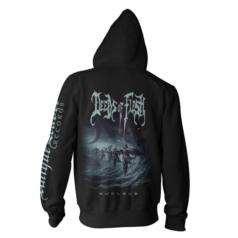 Deeds of Flesh "Nucleus" Zip Hoodie