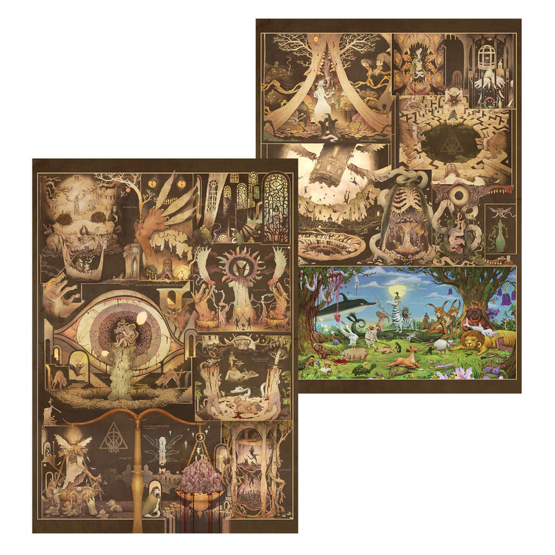 Vildhjarta "Masstaden Under Vatten Art Poster (2 pack)" Bundle