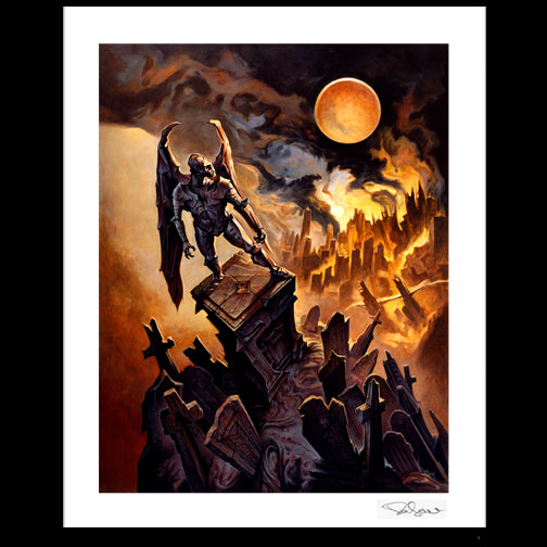 Dan Seagrave "Limited Edition. Trivium Crusade Tour" Giclees