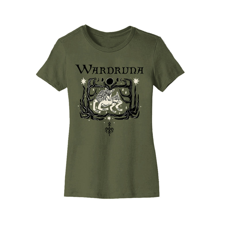 Wardruna "Kvit Hjort" Girls T-shirt