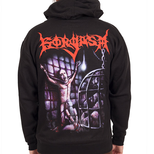 Gorgasm "Stitched Oral Asphyxia" Zip Hoodie