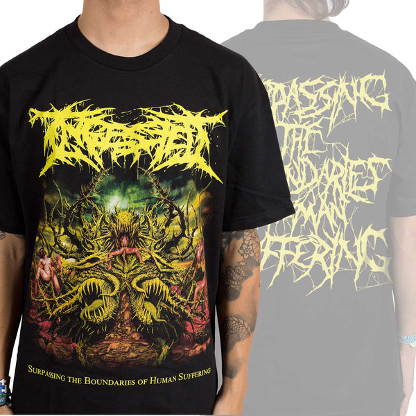 Ingested "Surpassing The Boundaries Of Human Suffering" T-Shirt