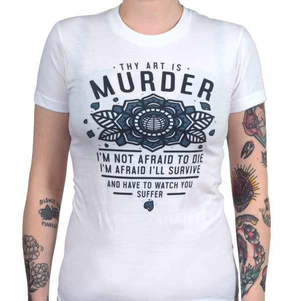 Thy Art Is Murder "Not Afraid" Girls T-shirt