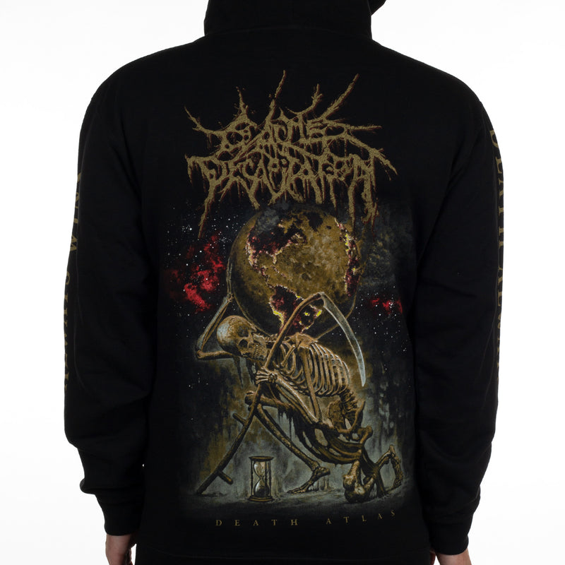 Cattle Decapitation "Death Atlas" Zip Hoodie