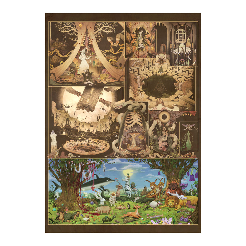 Vildhjarta "Masstaden Under Vatten Art Poster (2 pack)" Bundle