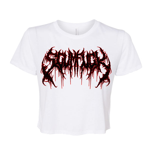 Scumfuck "Ruthless Aggression Crop Top" Girls T-shirt