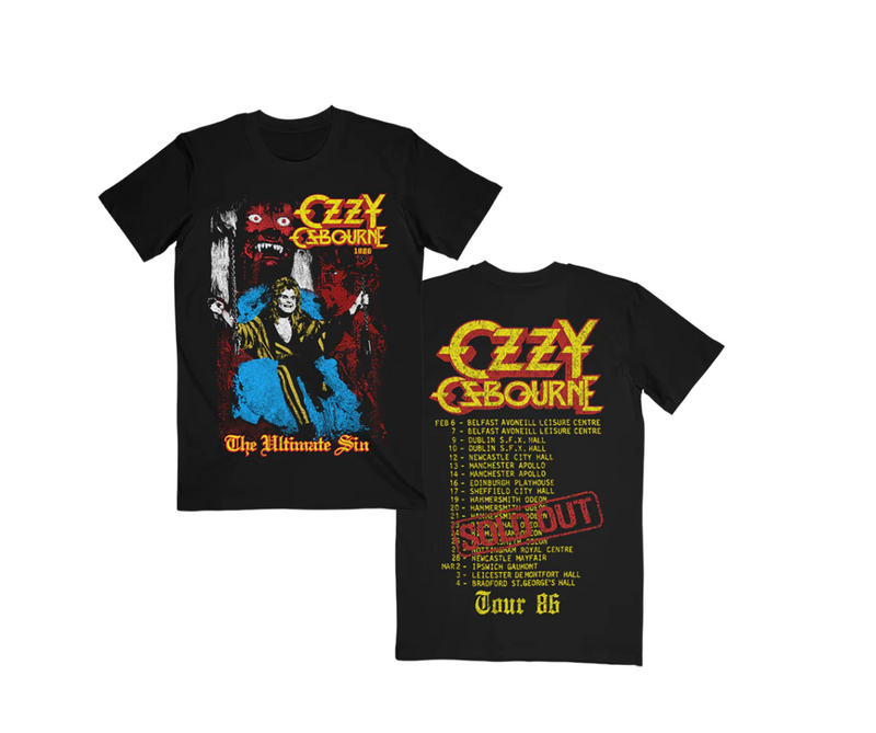 Ozzy Osbourne "The Ultimate Sin" T-Shirt