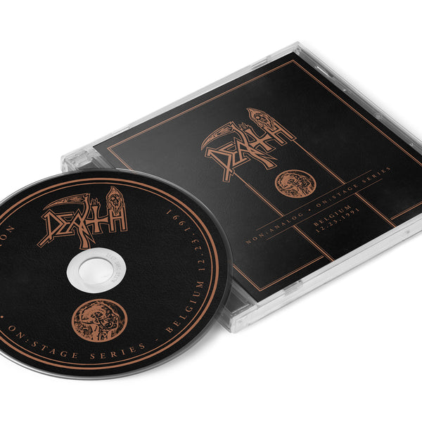 Death "Non:Analog - On:Stage Series - Belgium 12-23-1991" CD