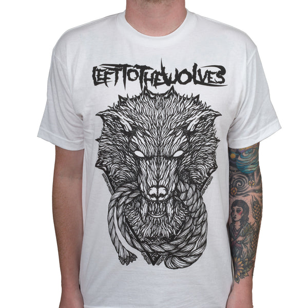 Left To The Wolves "Wolf Of The Gallows (White)" T-Shirt