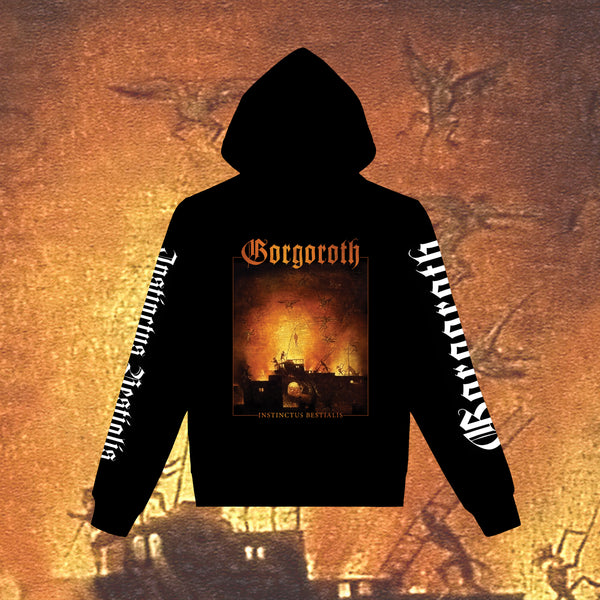 Gorgoroth "Instinctus Bestialis (orange logo)" Pullover Hoodie
