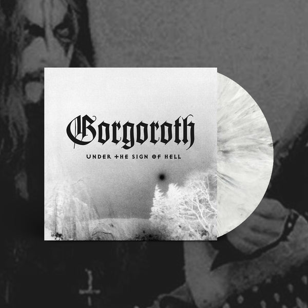Gorgoroth "Under The Sign Of Hell (White/black marbled vinyl)" Limited Edition 12"