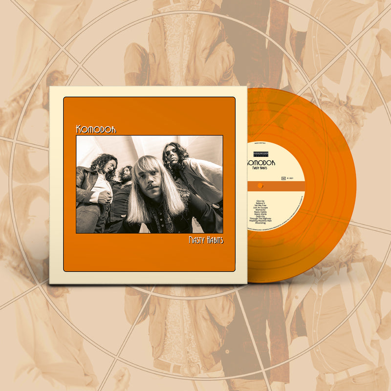 Komodor "Nasty Habits (orange vinyl)" Limited Edition 12"