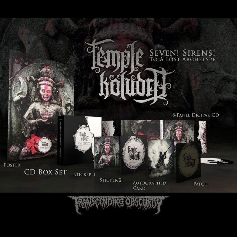 TEMPLE KOLUDRA (Germany) "Seven! Sirens! To A Lost Archetype" Boxset