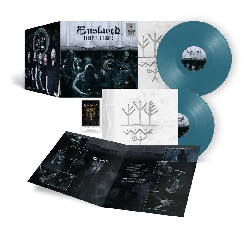 Enslaved "Below The Lights (Cinematic Tour 2020) (Aqua Blue)" 2x12"