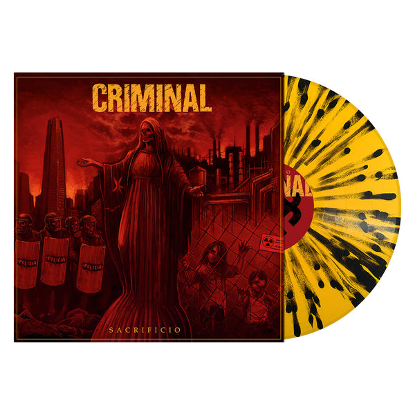 Criminal "Sacrificio (Splatter Vinyl)" 12"