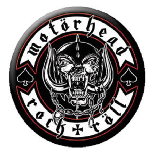 Motorhead "Rock N Roll" Button