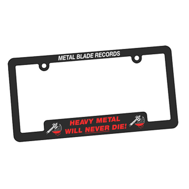 Metal Blade Records "Axe Logo (License Plate Frame)" Miscellaneous