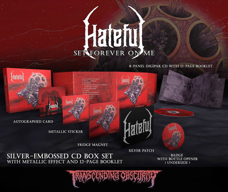 Hateful (Italy) "Set Forever On Me (CD Box set)" Limited Edition Boxset
