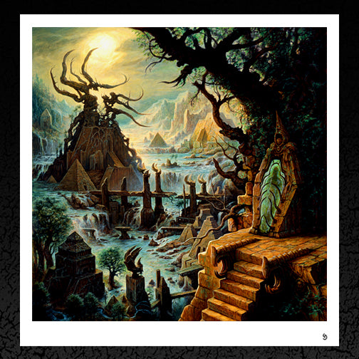 Dan Seagrave "Rivers of Nihil. (Seed of Light) Album Cover" Prints