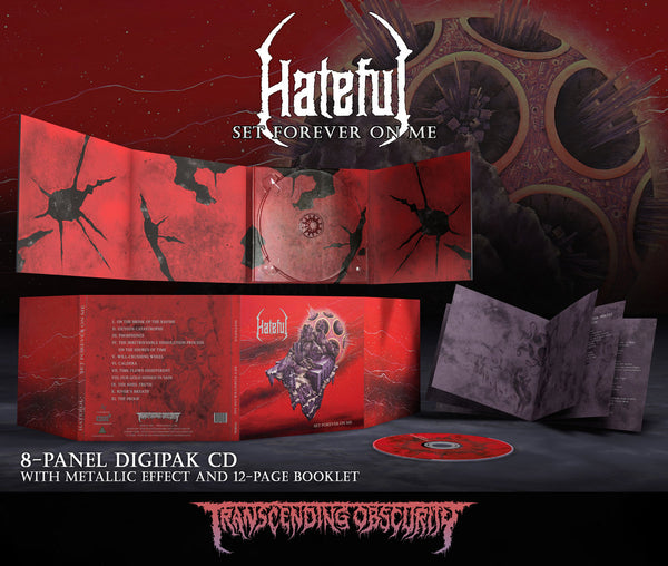 Hateful (Italy) "Set Forever On Me (Digipak CD)" Limited Edition CD