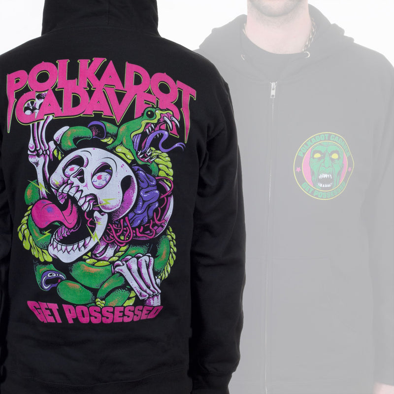 Polkadot Cadaver "Snake" Zip Hoodie