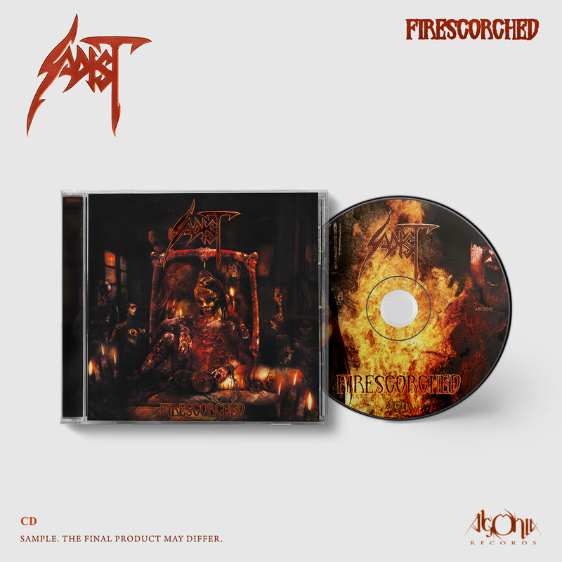 Sadist "Firescorched" CD