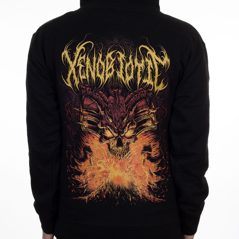 Xenobiotic "Skulcano" Pullover Hoodie