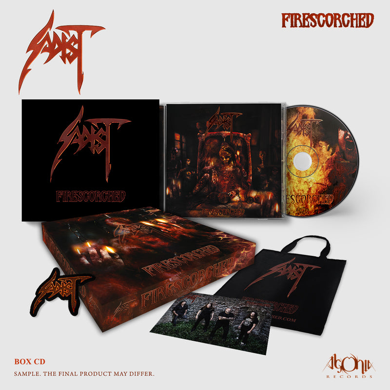 Sadist "Firescorched" Limited Edition Boxset