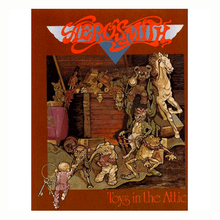 Aerosmith "Toys In The Attic" Stickers & Decals