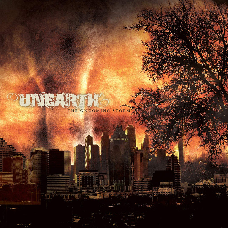 Unearth "The Oncoming Storm (Pumpkin Marble Vinyl)" 12"
