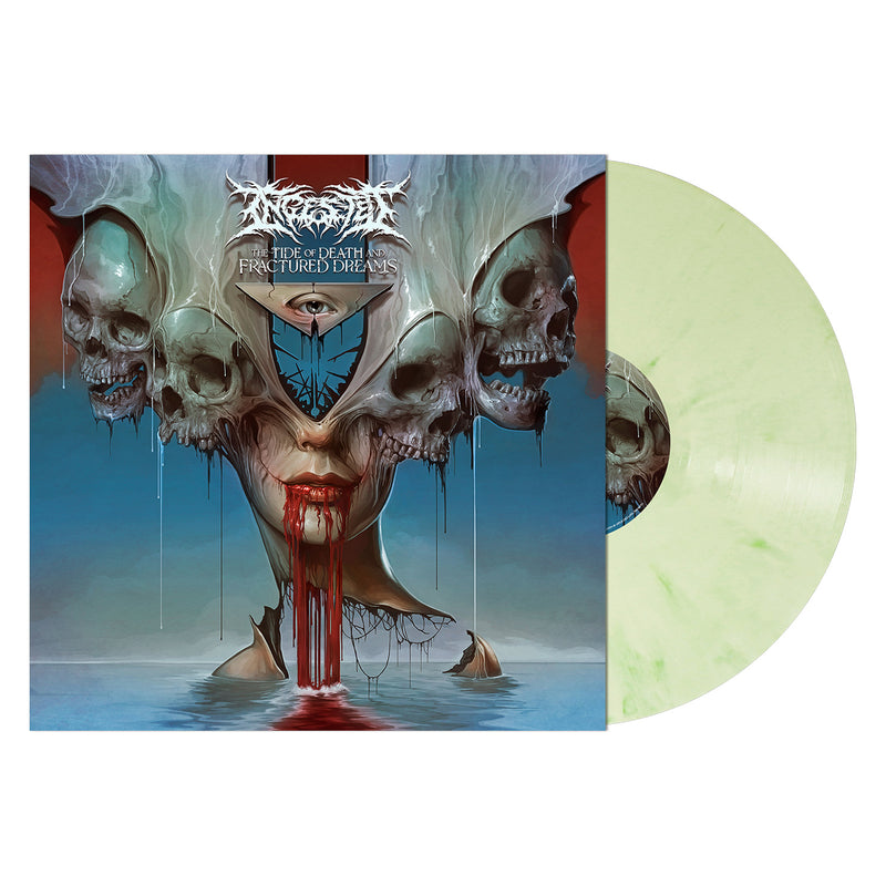 Ingested "The Tide of Death and Fractured Dreams (Pulverised Viridian Vinyl)" 12"