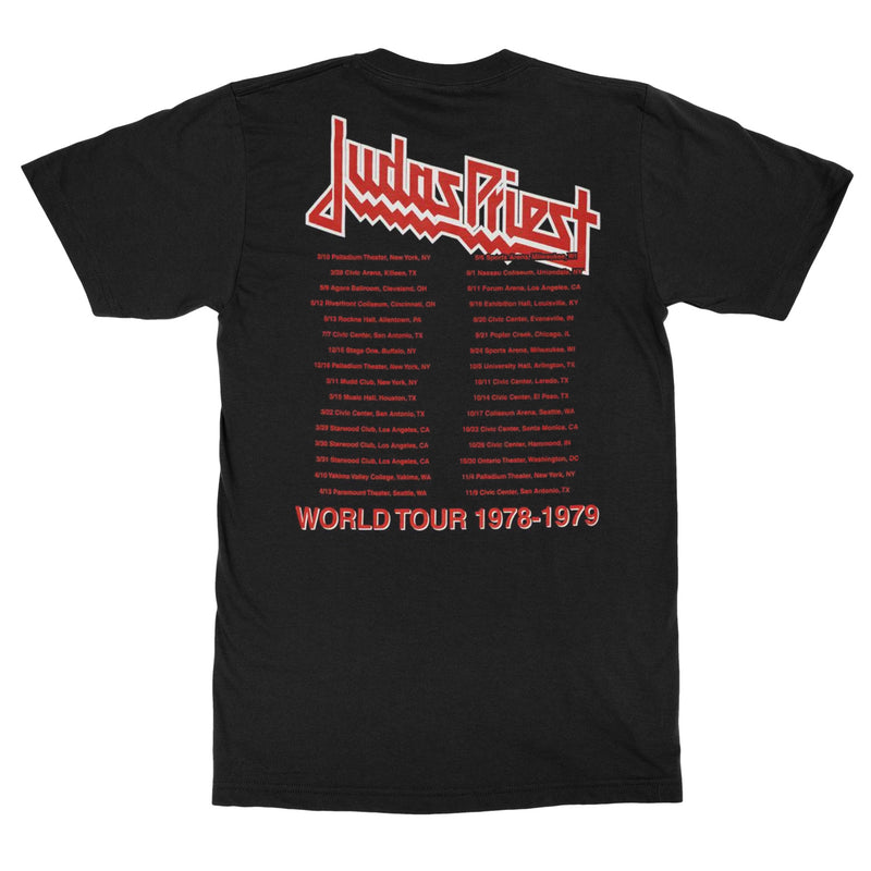 Judas Priest "Hellbent For Leather World Tour" T-Shirt