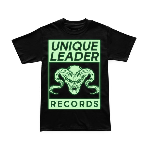 Unique Leader Records "Glow in the Dark Logo" Special Edition T-Shirt