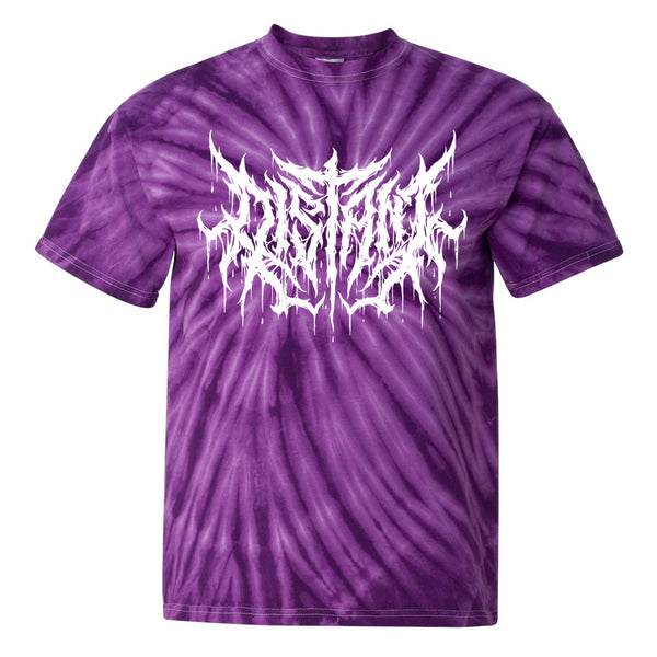 Distant "Logo Purple Tie Dye" T-Shirt