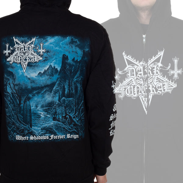 Dark Funeral "Where Shadows Forever Reign" Zip Hoodie