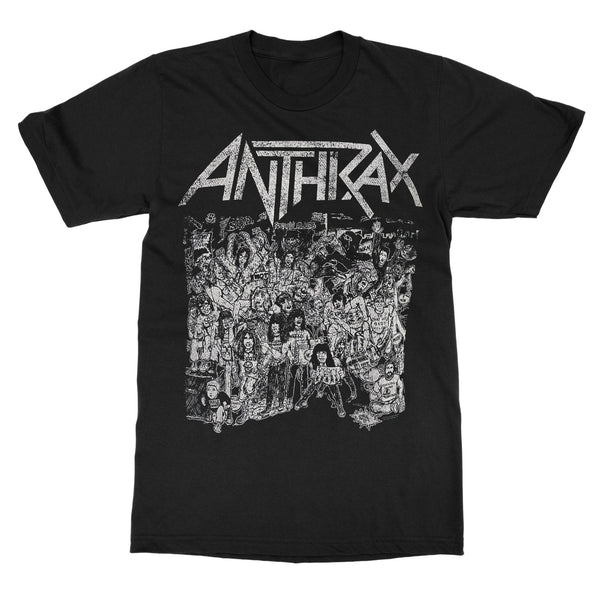 Anthrax "No Frills Logo" T-Shirt